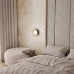 Calibo Gull Round Frosted Acrylic 3CCT LED Exterior Wall Light | Black - Dubbo Lighting Centre