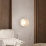 Calibo Gull Round Ribbed Acrylic 3CCT LED Exterior Wall Light | White - Dubbo Lighting Centre