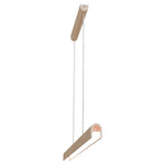 Calibo Inspire Crafted Travertine Tricolour LED Linear Pendant | Beige - Dubbo Lighting Centre