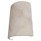 Calibo Inspire Crafted Travertine Up/Down Indoor Wall Light | Beige - Dubbo Lighting Centre