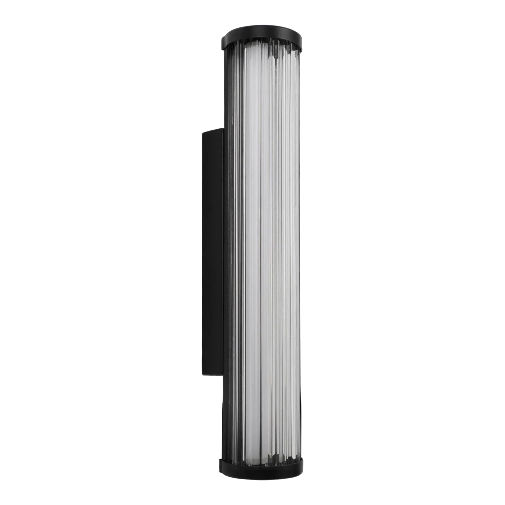 Calibo Junco Vertical Slimline Tubular 3CCT LED Exterior Wall Light | Small - Dubbo Lighting Centre