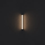 Calibo Junco Vertical Slimline Tubular 3CCT LED Exterior Wall Light | Small - Dubbo Lighting Centre
