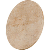 Calibo Orville Travertine Stone Eclipse Wall Light | Beige - Dubbo Lighting Centre