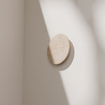 Calibo Orville Travertine Stone Eclipse Wall Light | Beige - Dubbo Lighting Centre