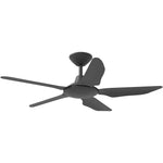 Calibo Storm 42" (1070mm) 5 Blade Indoor/Outdoor DC Ceiling Fan & Remote | Black - Dubbo Lighting Centre