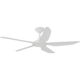 Calibo Storm 52" (1320mm) 5 Blade 18W Tricolour LED Light Indoor/Outdoor DC Ceiling Fan & Remote | White - Dubbo Lighting Centre