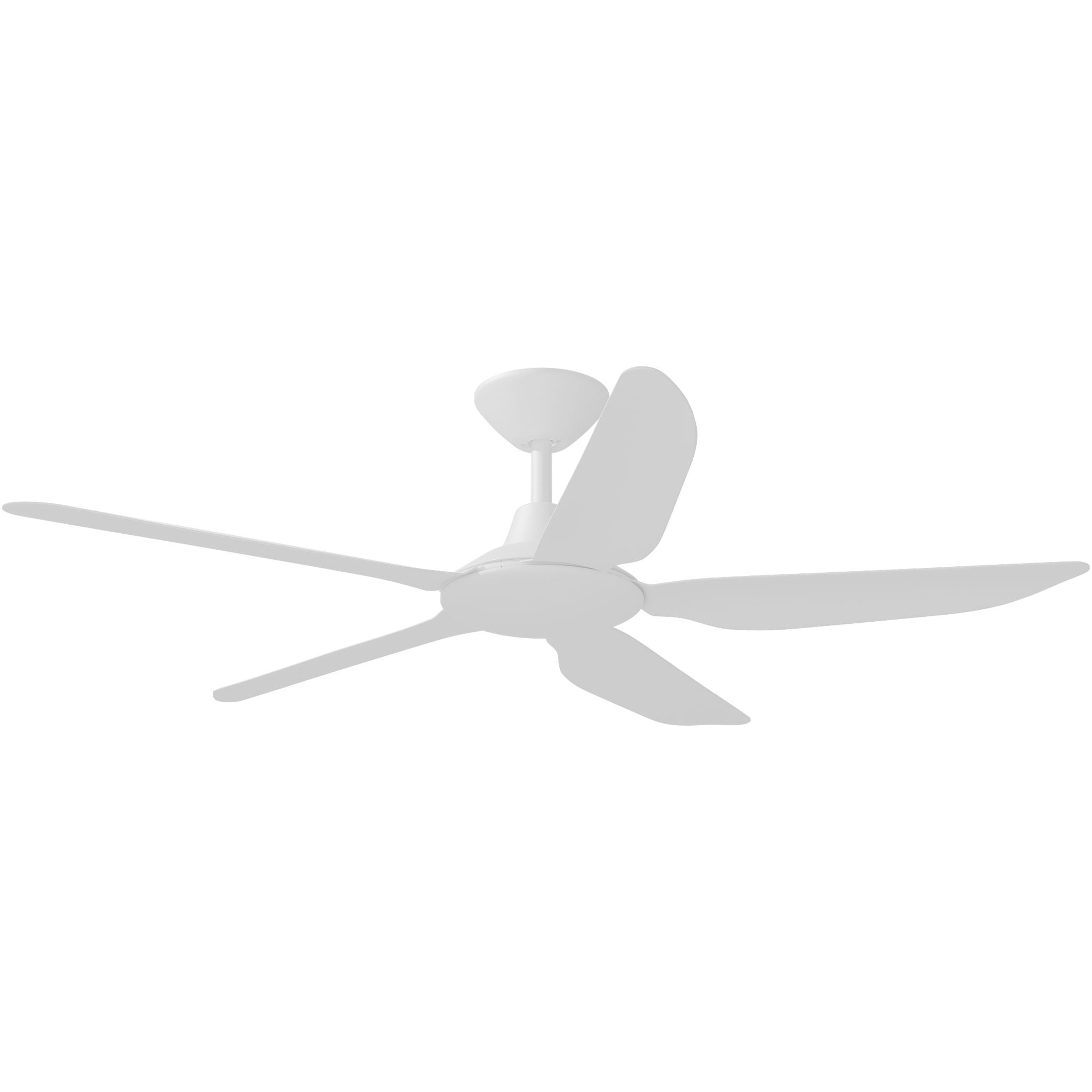 Calibo Storm 52" (1320mm) 5 Blade Indoor/Outdoor DC Ceiling Fan and Remote | White - Dubbo Lighting Centre