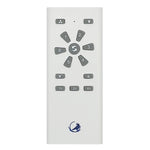 Calibo Storm 52" (1320mm) 5 Blade Indoor/Outdoor DC Ceiling Fan and Remote | White & Koa - Dubbo Lighting Centre