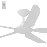 Calibo Storm 56" (1430mm) 5 Blade Indoor/Outdoor DC Ceiling Fan and Remote | White - Dubbo Lighting Centre
