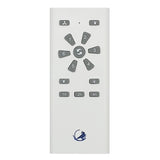 Calibo Storm 56" (1430mm) 5 Blade Indoor/Outdoor DC Ceiling Fan and Remote | White - Dubbo Lighting Centre