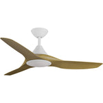 CloudFan 48" (1220mm) ABS DC Ceiling Fan with 20W CCT LED Light and Remote - Dubbo Lighting Centre