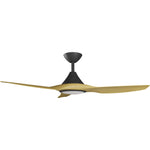 CloudFan 48" (1220mm) ABS DC Ceiling Fan with 20W CCT LED Light and Remote - Dubbo Lighting Centre