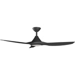CloudFan 52" (1320mm) ABS DC Ceiling Fan with 20W CCT LED Light and Remote - Dubbo Lighting Centre