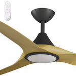 CloudFan 52" (1320mm) ABS DC Ceiling Fan with 20W CCT LED Light and Remote - Dubbo Lighting Centre