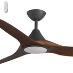 CloudFan 52" (1320mm) ABS DC Ceiling Fan with 20W CCT LED Light and Remote - Dubbo Lighting Centre