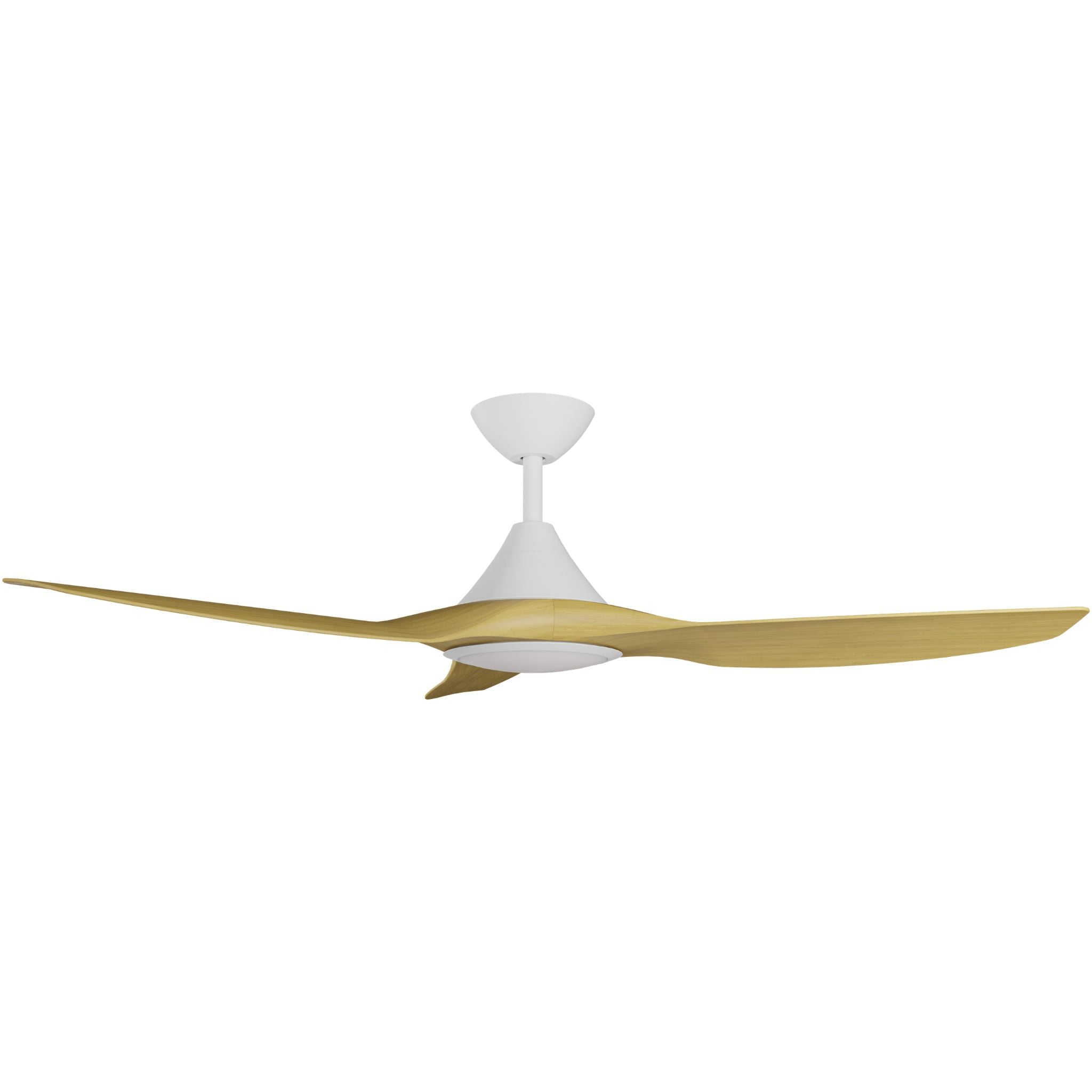 CloudFan 52" (1320mm) ABS DC Ceiling Fan with 20W CCT LED Light and Remote - Dubbo Lighting Centre