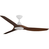 CloudFan 60" (1520mm) ABS DC Ceiling Fan with 20W CCT LED Light and Remote - Dubbo Lighting Centre