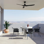 CloudFan 60" (1520mm) ABS DC Ceiling Fan with 20W CCT LED Light and Remote - Dubbo Lighting Centre