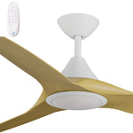 CloudFan 60" (1520mm) ABS DC Ceiling Fan with 20W CCT LED Light and Remote - Dubbo Lighting Centre