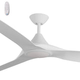 CloudFan 72" (1830mm) ABS DC Ceiling Fan with 20W CCT LED Light and Remote - Dubbo Lighting Centre