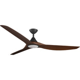 CloudFan 72" (1830mm) ABS DC Ceiling Fan with 20W CCT LED Light and Remote - Dubbo Lighting Centre