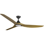 CloudFan 72" (1830mm) ABS DC Ceiling Fan with 20W CCT LED Light and Remote - Dubbo Lighting Centre