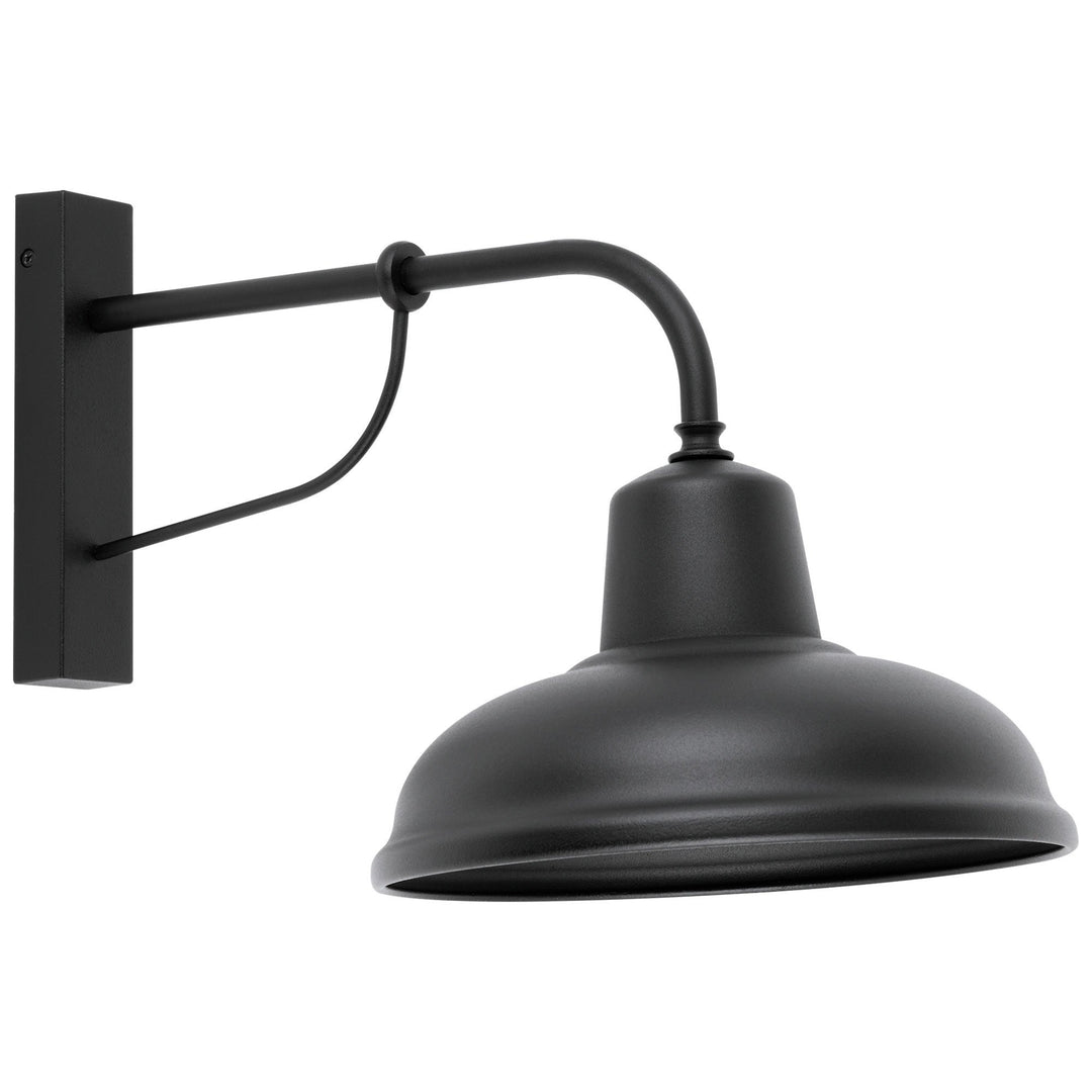 Deksel Metal Wall Light, Black
