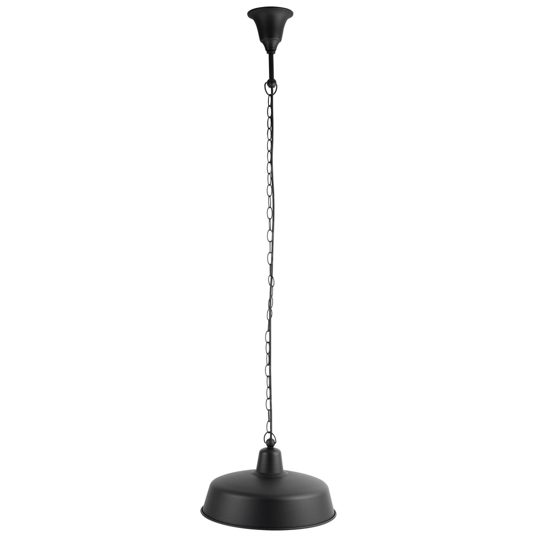 Deksel Metal Pendant Light, Black