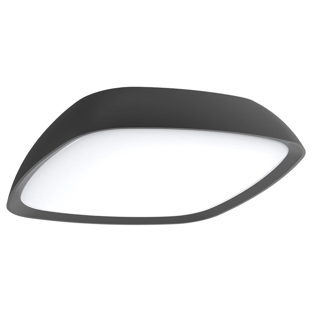 Doccia IP65 LED Indoor / Outdoor Wall / Ceiling Light, 20W, 3000K, Dark Grey