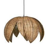 Bali Rattan Pendant Light, Large, Natural