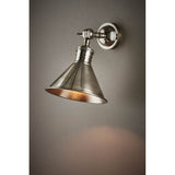 Ventura Metal Wall Sconce, Antique Silver