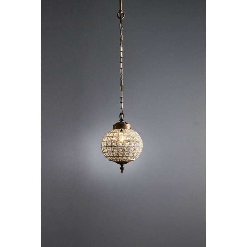 Palermo Italian Inspired Crystal Pendant Light, 20cm
