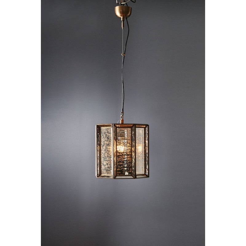 Orion Metal & Glass Pendant Light