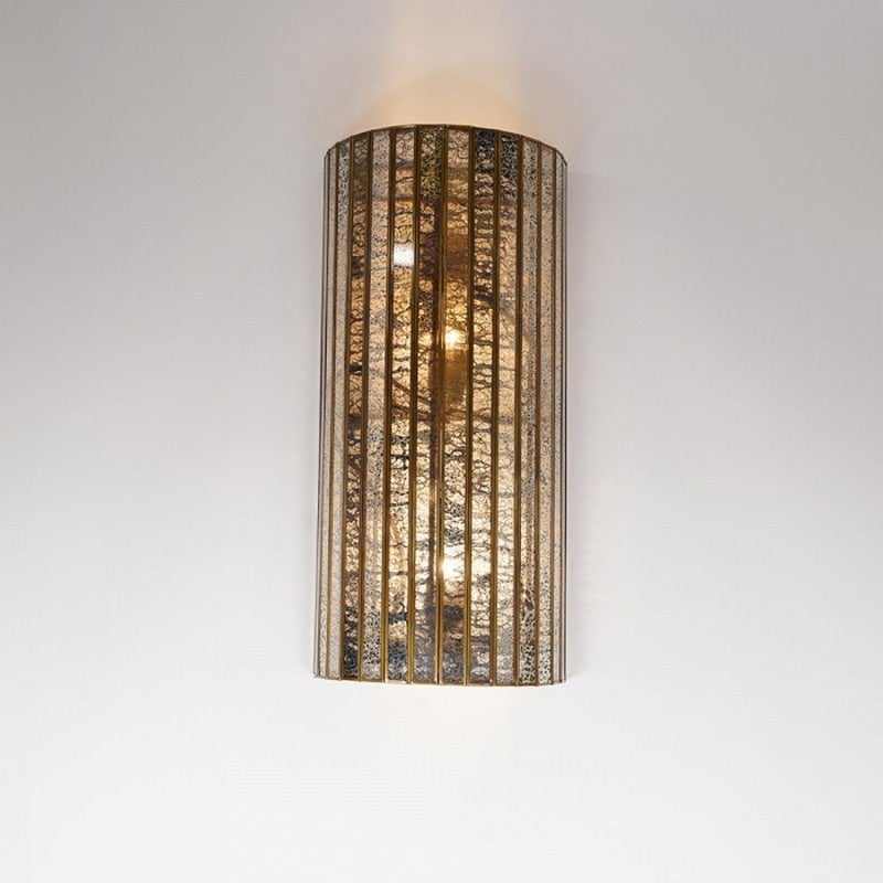 Balmain Glass & Metal Wall Light