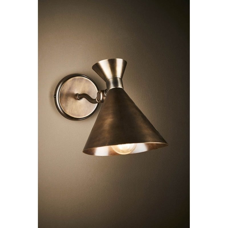 Lawson Metal Wall Scone, Brass