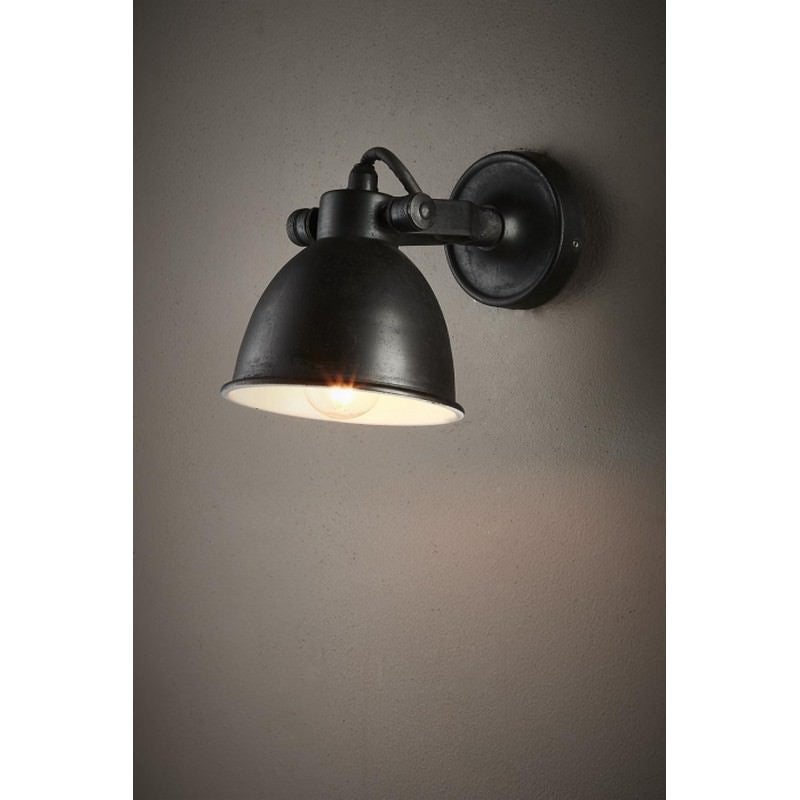 Phoenix Metal Wall Sconce, Black