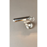Hopetown Metal Picture Wall Light, Antique Silver