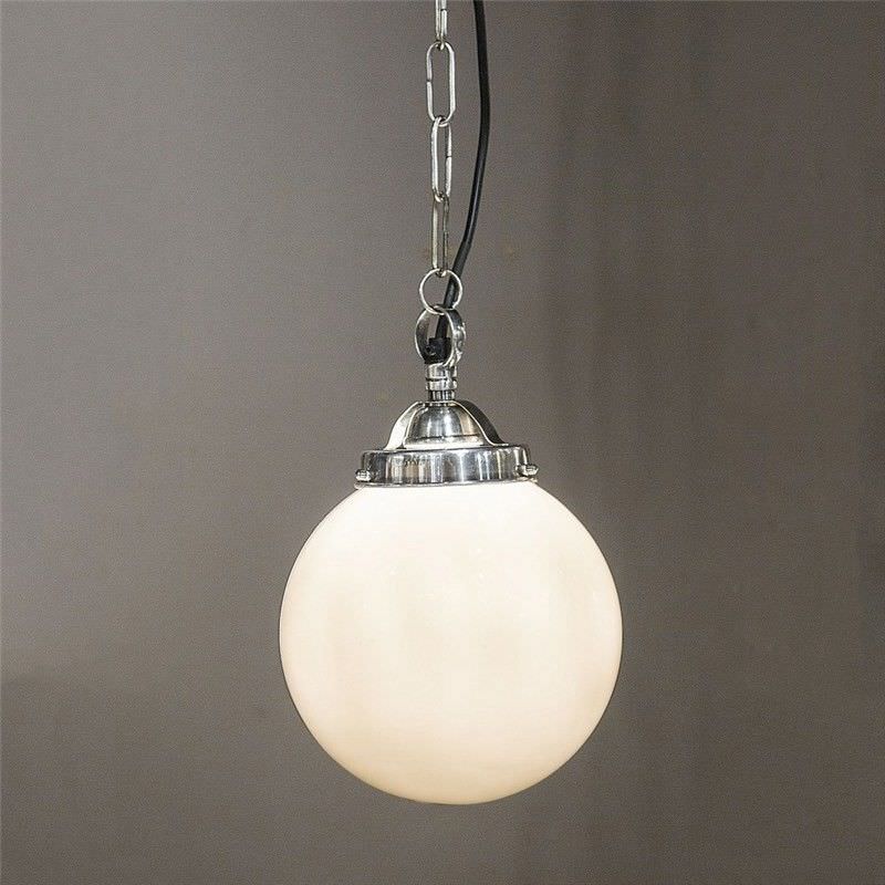 Celeste Glass Ball Shade Pendant Light, Small