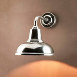 Seabrook Metal Wall Light, Antique Silver
