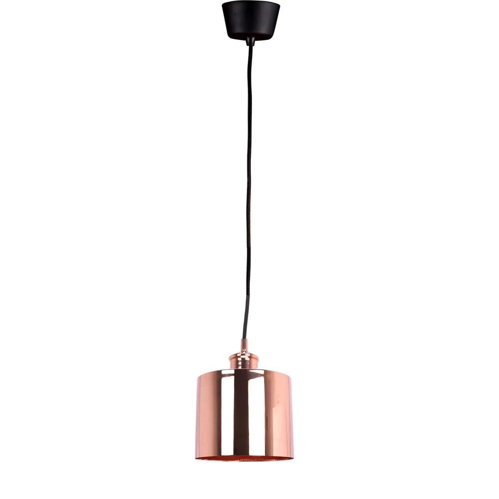 Portofino Metal Pendant Light, Small, Copper