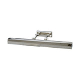Chawton Metal Adjustable Picture Wall Light, Large, Polished Nickel
