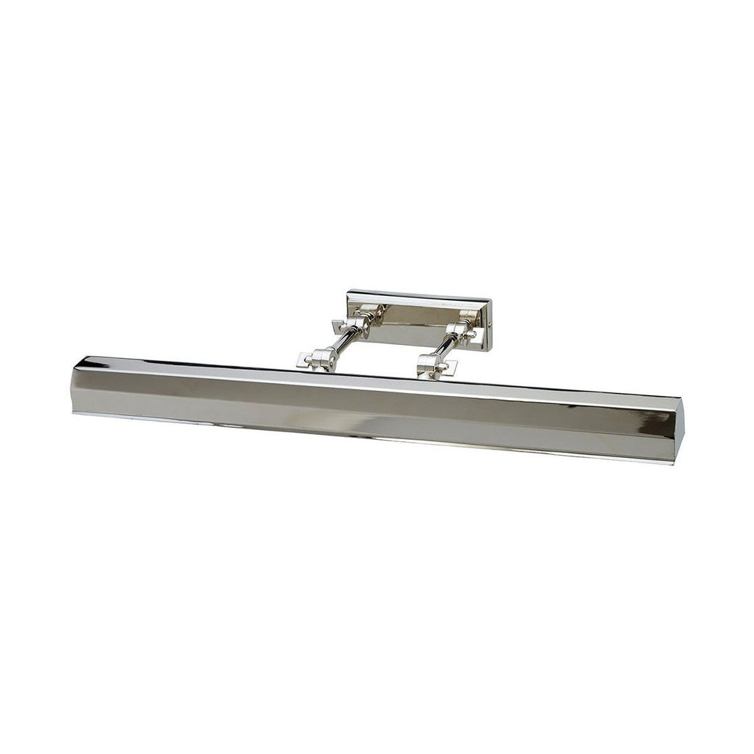 Chawton Metal Adjustable Picture Wall Light, Large, Polished Nickel