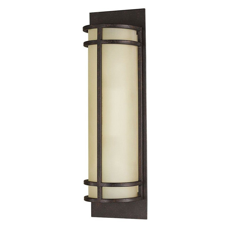 Fusion II Metal & Glass Wall Light