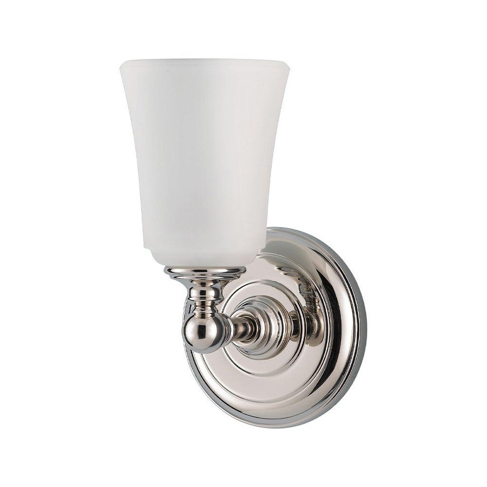 Huguenot Lake IP44 Metal & Glass Wall Light