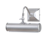Conos Iron Adjustable Picture Wall Light, Small, Polished Chrome