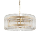 Alpine Glass Tube Ring Pendant Light