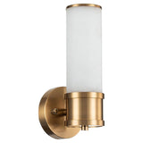 Herman Glass & Iron Wall Light