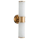 Herman Glass & Iron Double Wall Light