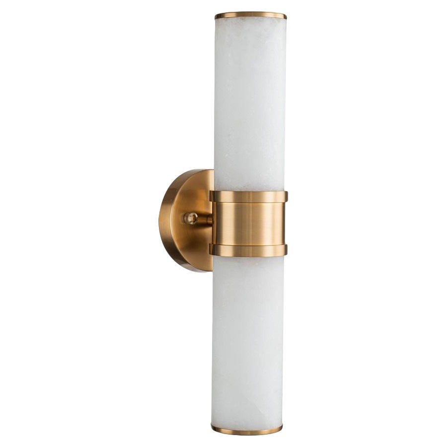 Herman Glass & Iron Double Wall Light