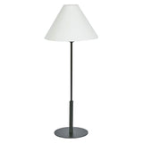 Alpine Brass Base Table Lamp, Black